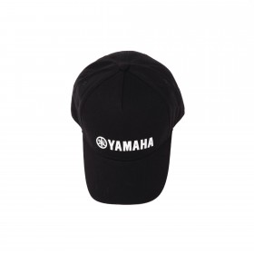Czarna czapka z daszkiem dla dorosłych Yamaha Paddock Blue Essentials