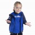 Dziecięca bluza na zamek z kapturem Yamaha Paddock Blue