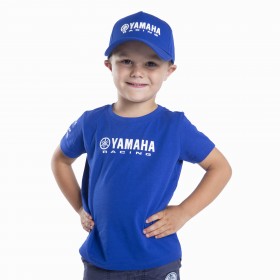 Dziecięcy T-shirt Yamaha Paddock Blue Essentials